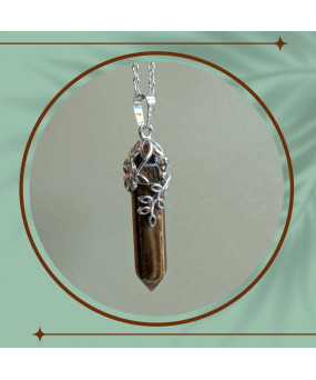 Pendentif Feuilles en Œil...