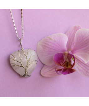 Pendentif Arbre de vie Cœur...