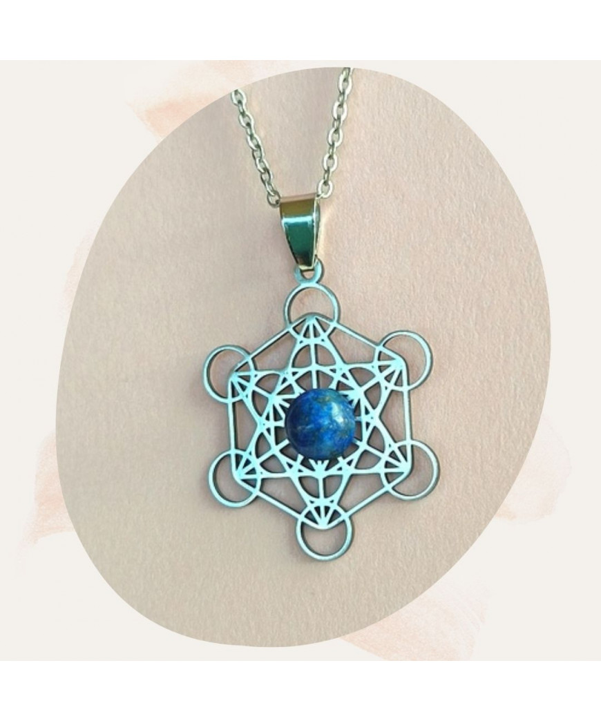 Pendentif Métatron en Lapis Lazuli