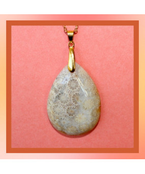 Pendentif en Corail de...