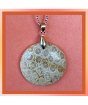 Pendentif en Corail de...