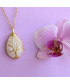 Pendentif Arbre de vie en cristal de roche