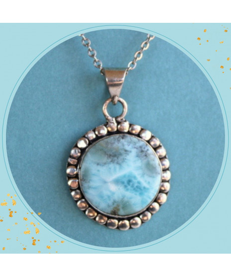 Pendentif Larimar