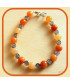 Bracelet en Aventurine orange
