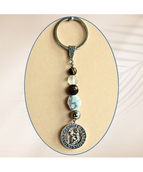 Porte-clefs Signe Verseau