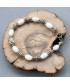 Bracelet Bouddha en Jade blanc