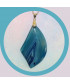 Pendentif Agate bleue
