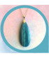 Pendentif Agate bleue