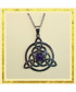 Pendentif nœud celtique en Améthyste