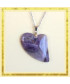 Pendentif Cœur en Améthyste