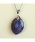 Pendentif facetté en Améthyste