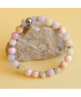 Bracelet en Morganite