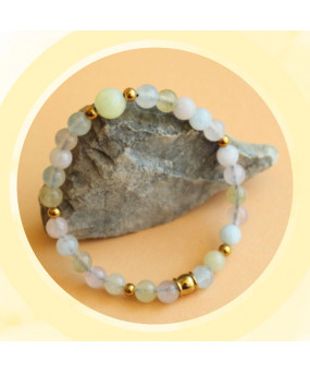 Bracelet en Morganite