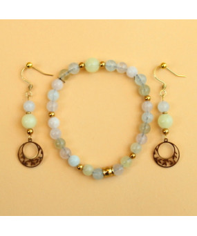 Bracelet en Morganite