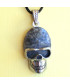 Pendentif  Tête de mort en Sodalite
