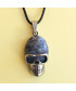 Pendentif  Tête de mort en Sodalite