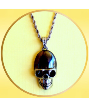 Pendentif  Tête de mort en...