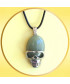 Pendentif  Tête de mort en Aventurine