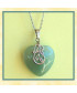 Pendentif Cœur en Aventurine