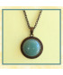 Pendentif rond en Aventurine