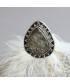 Bague en Pierre Brute en Pyrite