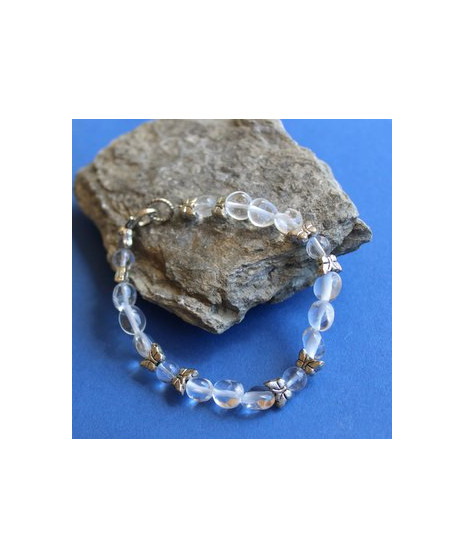 Bracelet Papillons en Cristal de roche