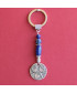 Porte-clefs Chouette en Lapis Lazuli