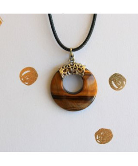 Pendentif Œil de Tigre