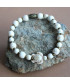 Bracelet Tortue de mer en Turquoise écrue