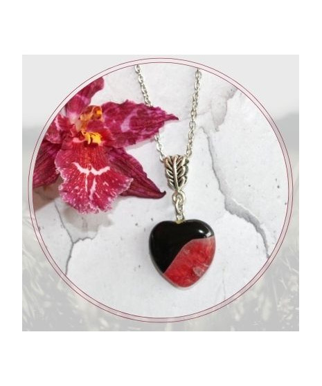 Pendentif Cœur Agate