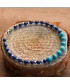 Bracelet Turquoise et Lapis-Lazuli