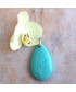 Pendentif Turquoise