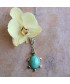 Pendentif Tortue en Turquoise