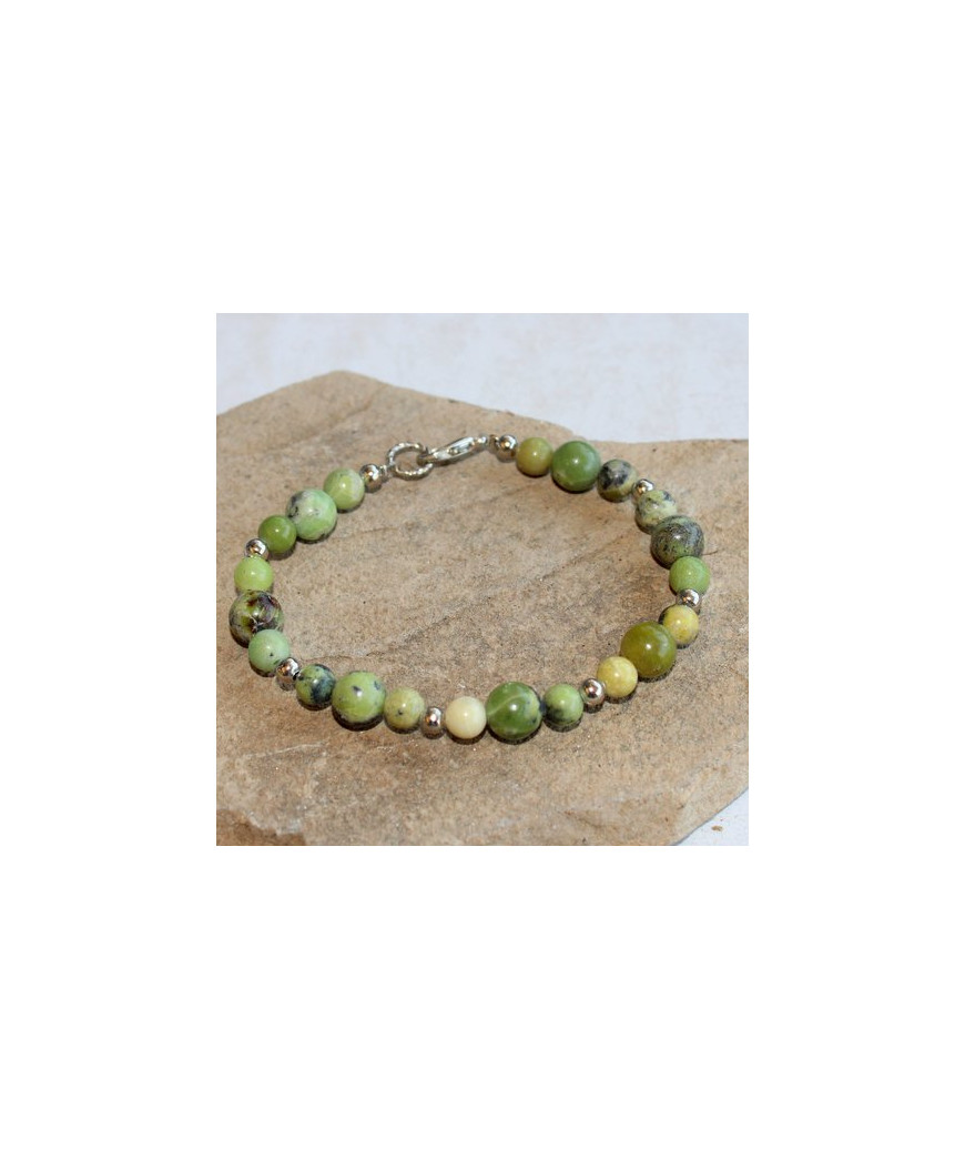 Bracelet Chrysoprase