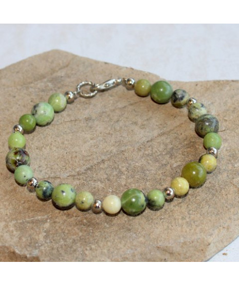 Bracelet Chrysoprase