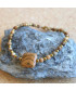 Bracelet en Jaspe Paysage