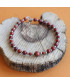 Bracelet en Jaspe rouge