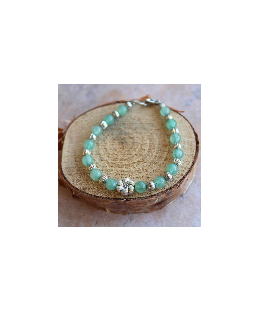 Bracelet Fleur Aventurine