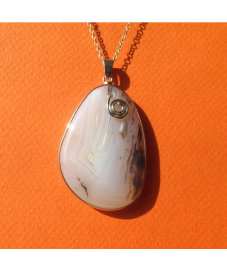 Pendentif Agate crazy