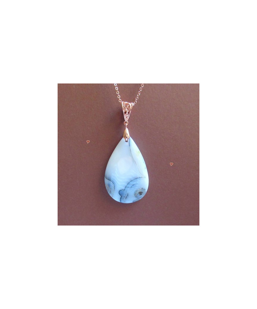 Pendentif Agate dendritique