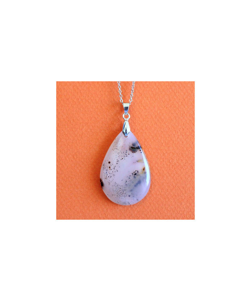 Pendentif Agate dendritique