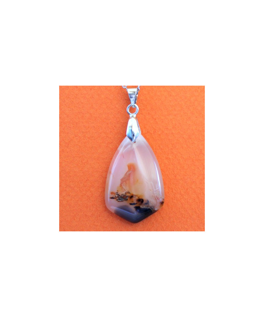 Pendentif Agate dendritique