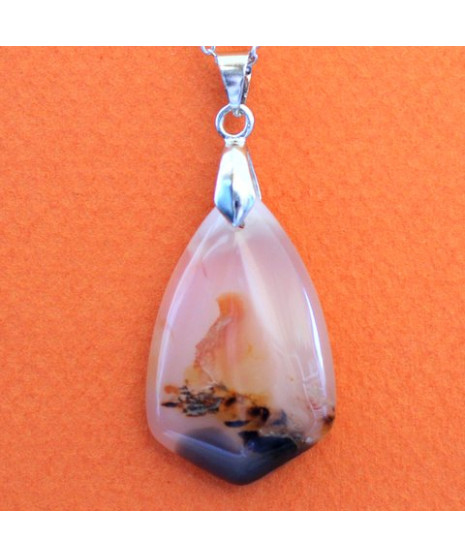 Pendentif Agate dendritique