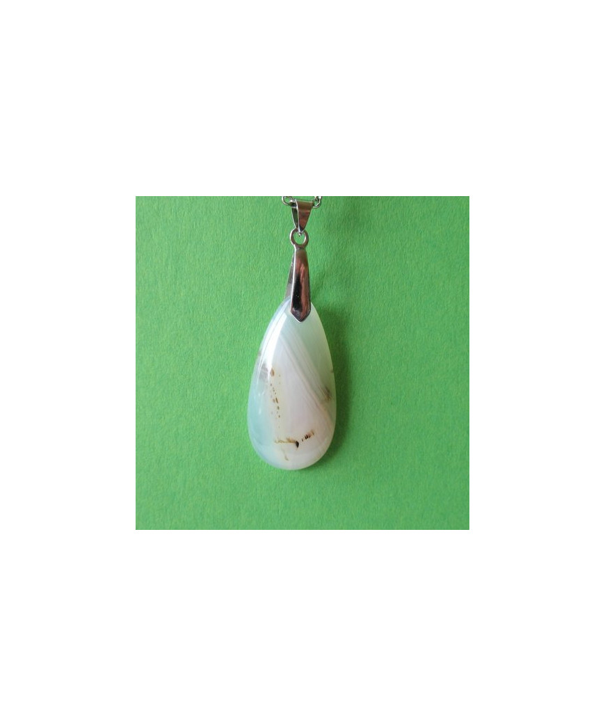 Pendentif Agate dendritique