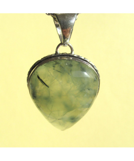 Pendentif Prehnite