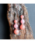 Boucles d'Oreilles en Rhodochrosite