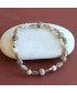 Bracelet Feuilles en Agate bambou