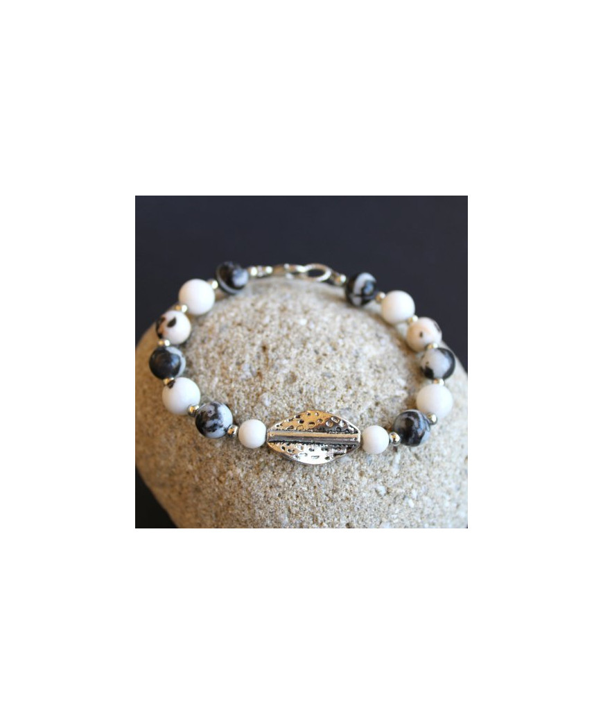 Bracelet Jaspe zébré