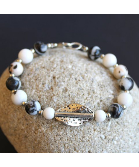 Bracelet Jaspe zébré