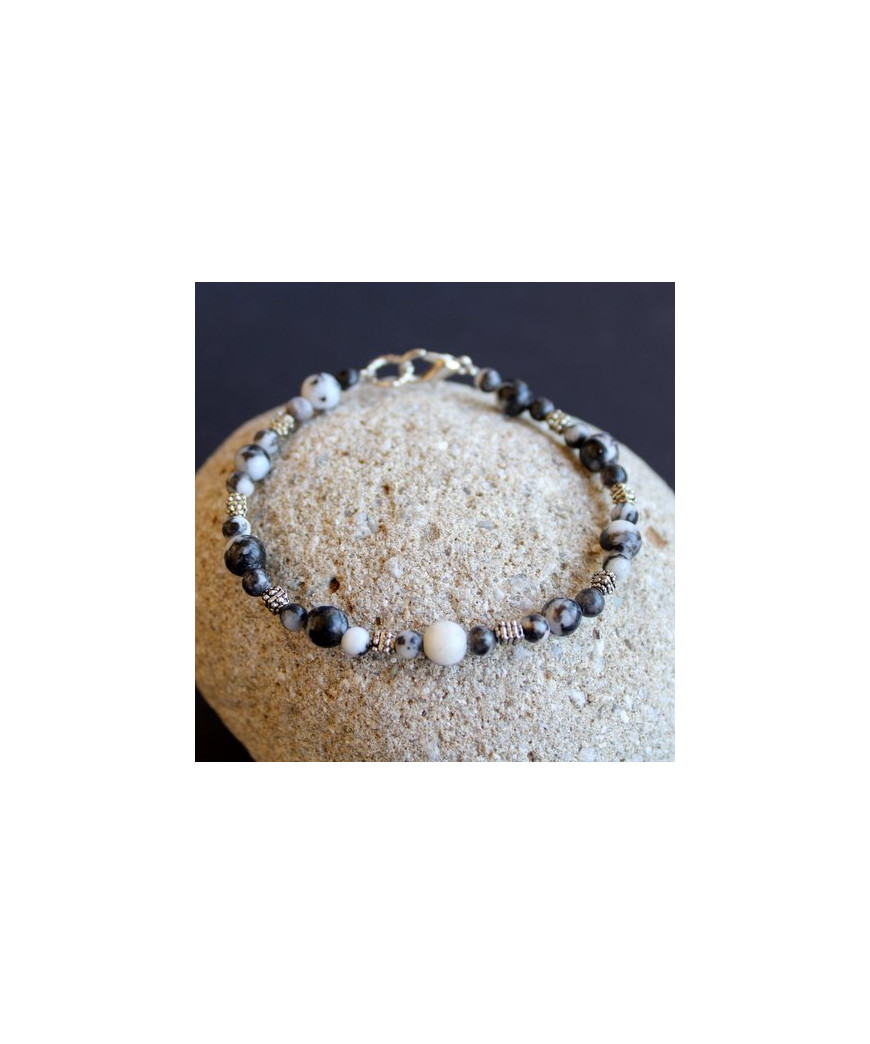 Bracelet Jaspe zébré
